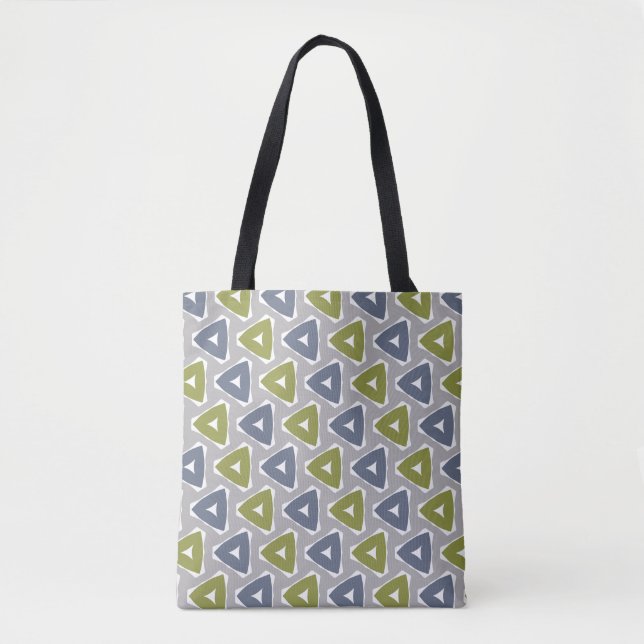 Gedämpftes Boho-Geometrie-Muster (Vorderseite)