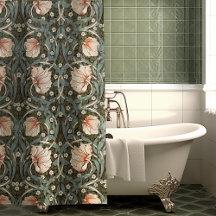 Gedämpftes Grün Pimpernel William Morris Floral