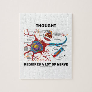Gedanke erfordert viel Nerv (Neuron/Synapse) Puzzle
