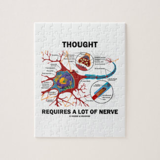 Gedanke erfordert viel Nerv (Neuron/Synapse) Puzzle
