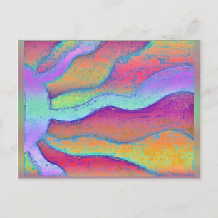 Gedanken der Aktion Postkarte