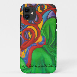 Gedanken erschaffen -originelle Kunst  Case-Mate iPhone Hülle