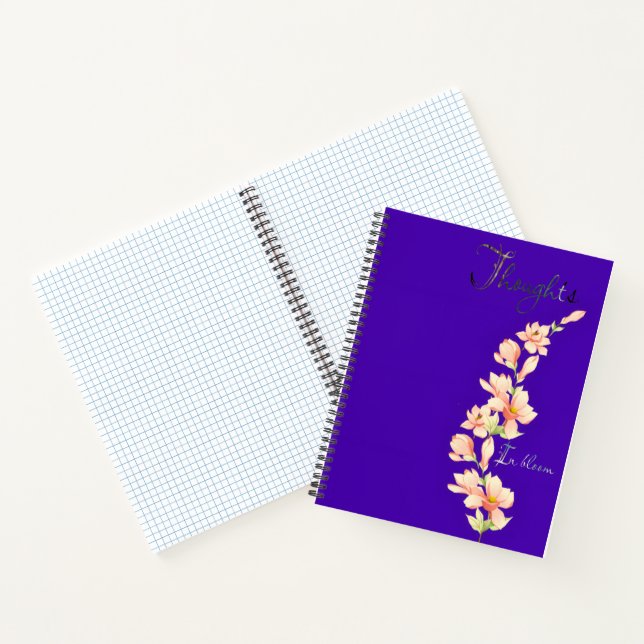 Gedanken im Bloom-Notebook Notizbuch (Innenseite)
