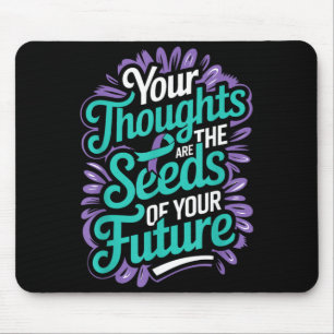 Gedanken Samen Für Zukünftige Psychische Gesundhei Mousepad