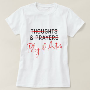 Gedanken u. Gebets-März für unseren Leben-Gewehr-T T-Shirt