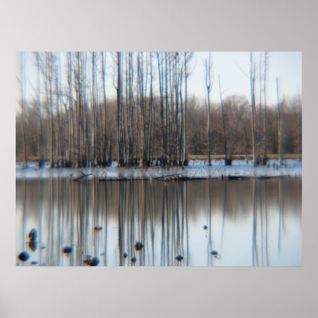 Gedanken über Reflexion Poster (Vorne)