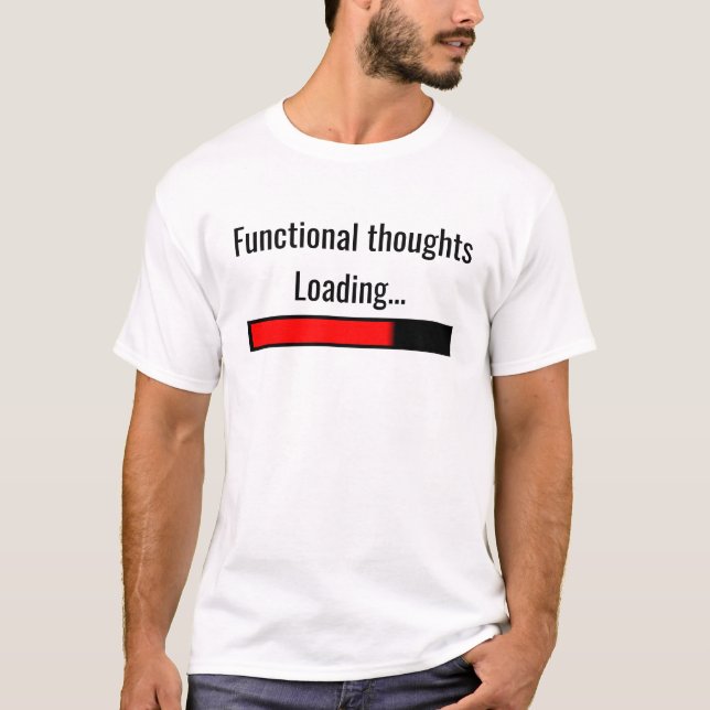 Gedanken werden geladen... T-Shirt (Vorderseite)