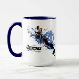Gedankenschlag durch Blitzschlag Tasse