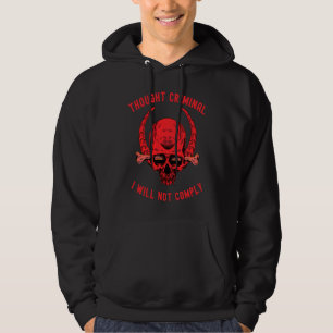 Gedankenverbrecher Great Reset Ministerium für Wah Hoodie