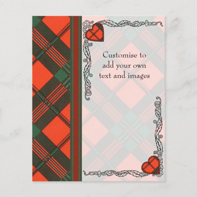 Geddes Clan Kariert schottischer Kipper Flyer (Vorne)