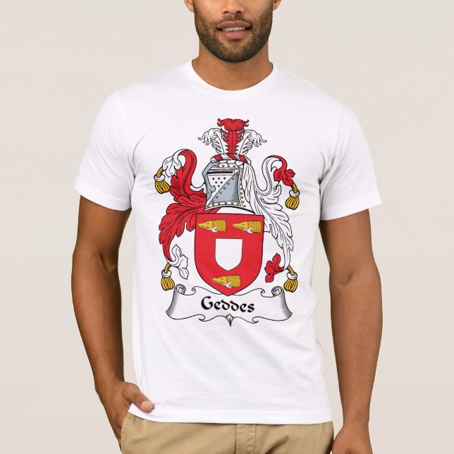 Geddes Familienwappen T-Shirt (Vorderseite)
