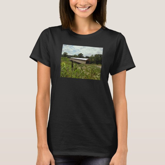 Gedeckte Brücke Beech Fork T-Shirt (Vorderseite)