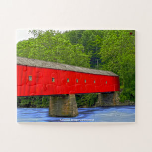 Gedeckte Brücke Connecticut Puzzle