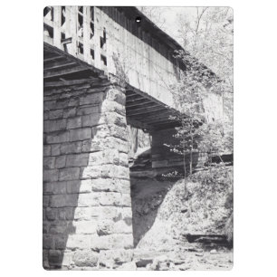 Gedeckte Brücke Klemmbrett