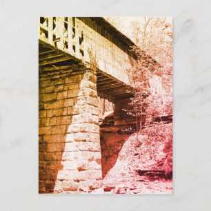 Gedeckte Brücke Postkarte