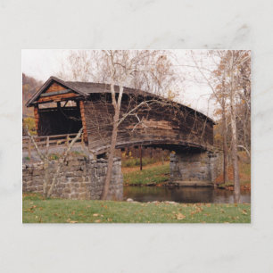 Gedeckte Brücke Postkarte