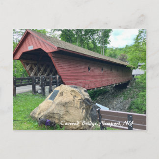 Gedeckte Brücke Postkarte