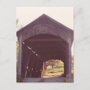 Gedeckte Brücke Postkarte