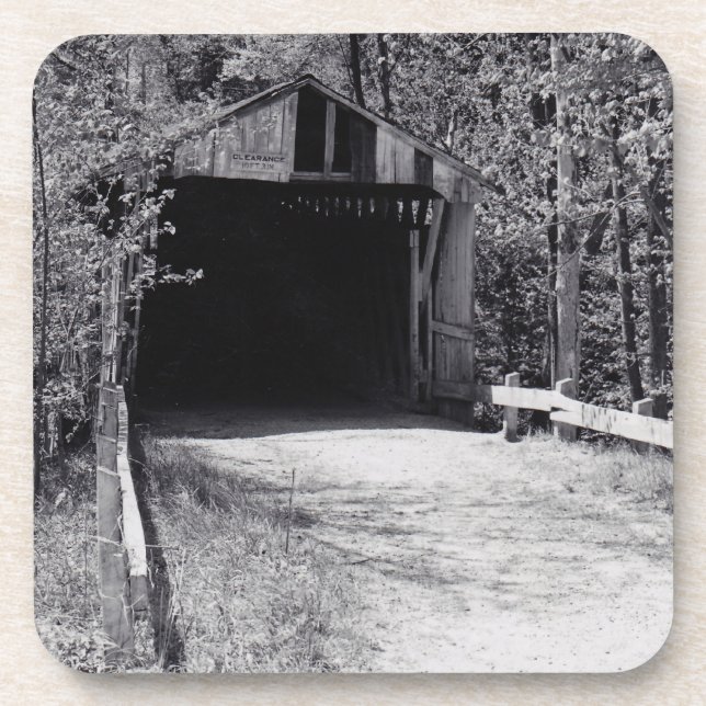 Gedeckte Brücke Untersetzer (Vorderseite)