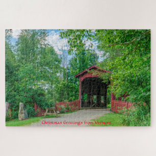 Gedeckte Brücke Vermont Puzzle