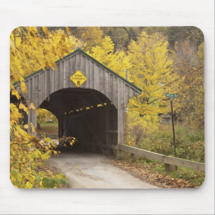 Gedeckte Brücke, Vermont, USA 2 Mousepad