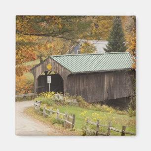 Gedeckte Brücke, Vermont, USA Magnet