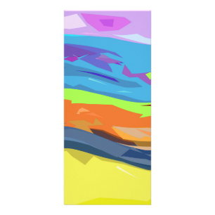 Gedeckter Wasserfall Werbekarte