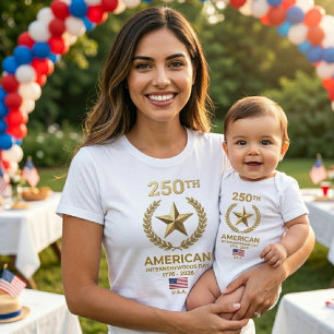 Gedenk- 1776–2026 American Heritage 250. T-Shirt
