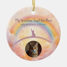 Gedenk Regenbogenbrücke für spielerische Katzen