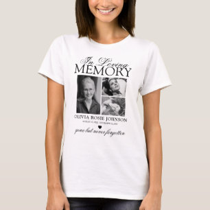 Gedenk-Sympathie-Foto In Liebender Erinnerung T-Shirt