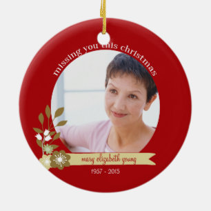 Gedenk-Weihnachten mit Jesus, benutzerdefinierter Keramik Ornament