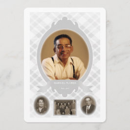 Gedenkankündigungen für Fotos Programm