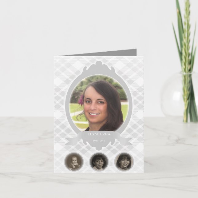 Gedenkankündigungen zum Seneszenz-Foto Ankündigung (Vorderseite)