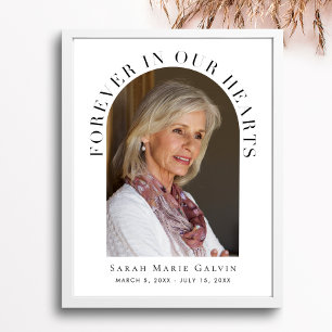 Gedenkbild Für Immer In Unseren Herzen Poster