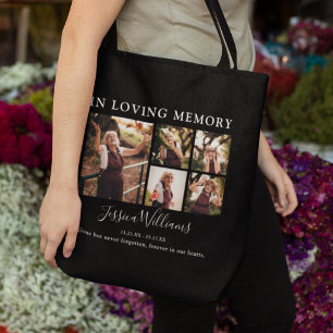 Gedenkcollage Foto-Tasche 'In Liebe Erinnerung'