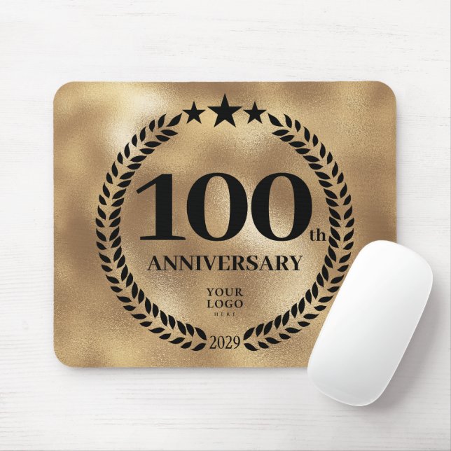 Gedenken an das 100. Jubiläum des Goldgeschäftes Mousepad (Mit Mouse)