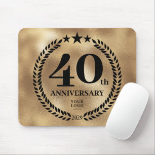 Gedenken an das 40-jährige Gold-Business Mousepad