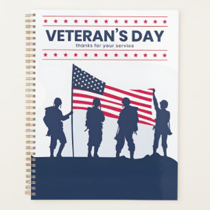 Gedenken an die Helden Amerikas – Veterans Day 202 Planer