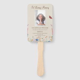 Gedenken an die Liebe zum Gedächtnis florale Reihe Fächer