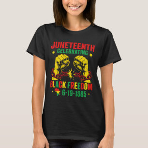 Gedenken an die schwarze Freiheit 1865 Juneteenth T-Shirt