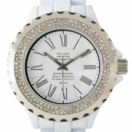 Gedenken an einen Abschluss Armbanduhr