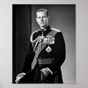 Gedenken an Prinz Philip 1921-2021 Poster