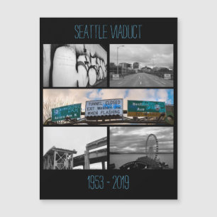 Gedenken an Seattle Magnetkarte