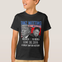 Gedenken an Trump Usa Jong Un N Korea Dmz Meetin
