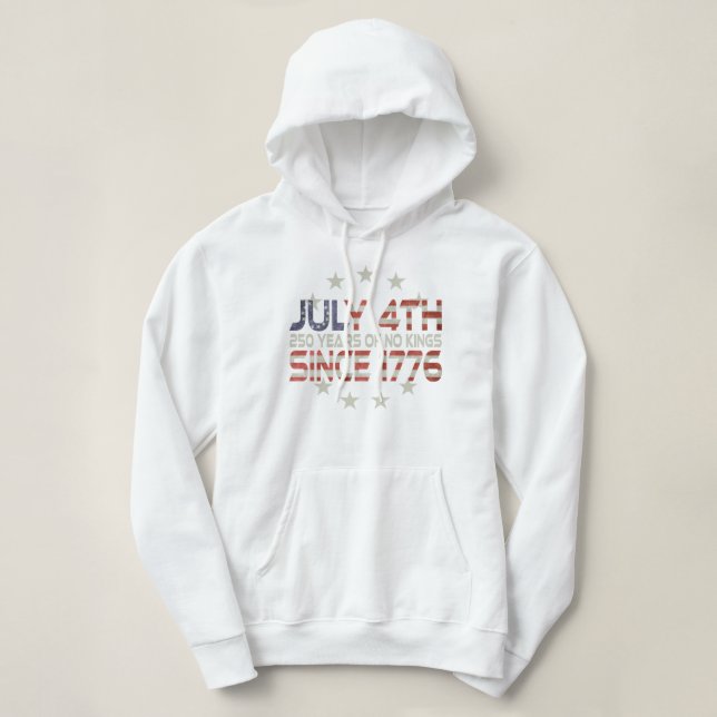 Gedenken an unsere Nationen 250. Juli 4. Hoodie! Hoodie (Design vorne)