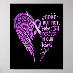 Gedenken an Verstorbene durch Überdosis - Ende der Poster