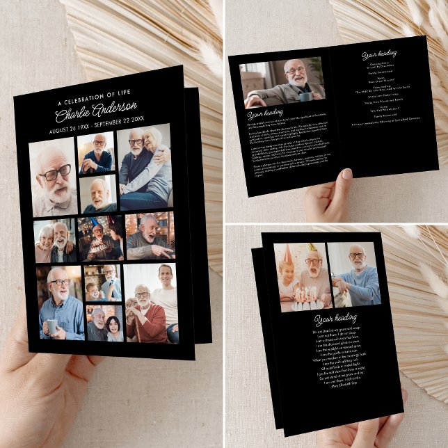 Gedenkfeier/Beerdigung 14-Fotomaterial Modern Programm (Von Creator hochgeladen)