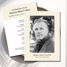 Gedenkfeier des Lebens Volles Foto