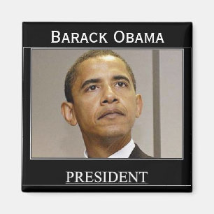 Gedenkfeier des PRÄSIDENTEN OBAMA Magnet