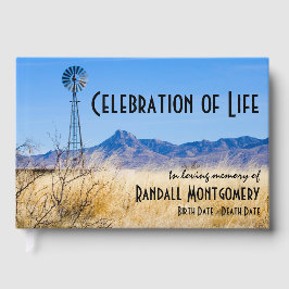 Gedenkfeier für die ländliche Lebenslandschaft Gästebuch